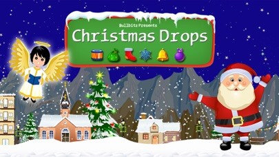 Emulate iPhone app Christmas Drops using MyAndroid