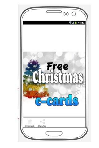 Run android online APK Christmas ecard from MyAndroid or emulate Christmas ecard using MyAndroid
