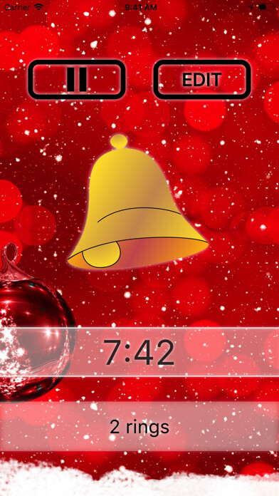 Emulate iPhone app Christmas eve bell 2018 using MyAndroid Emulate iPhone app Christmas eve bell 2018 using MyAndroid