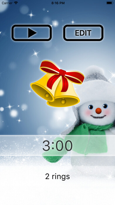 Emulate iPhone app Christmas Eve Bell Premium using MyAndroid Emulate iPhone app Christmas Eve Bell Premium using MyAndroid