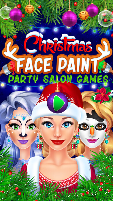 Emulate iPhone app Christmas Face Paint Party - Kids Salon Games using MyAndroid Emulate iPhone app Christmas Face Paint Party - Kids Salon Games using MyAndroid