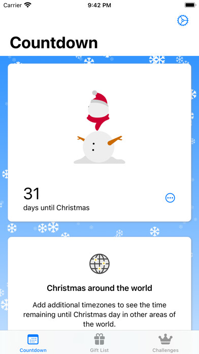 Emulate iPhone app ChristmasFest using MyAndroid