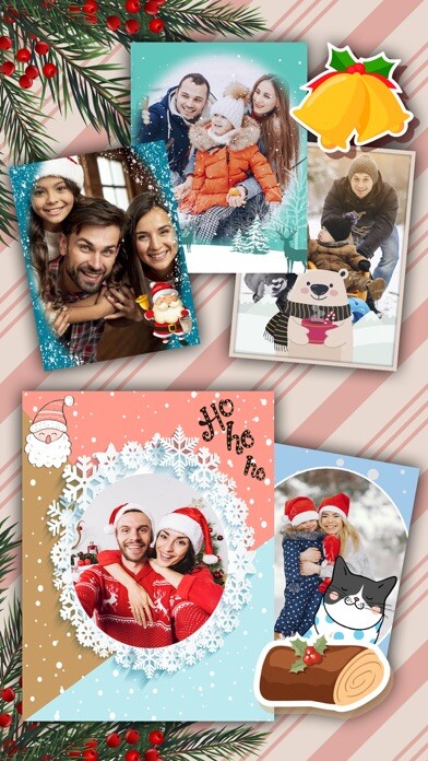 Emulate iPhone app Christmas Frames Collection using MyAndroid Emulate iPhone app Christmas Frames Collection using MyAndroid