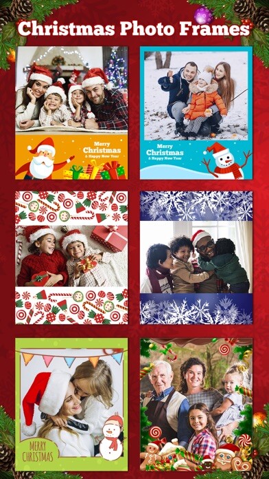 Emulate iPhone app Christmas frames & stickers using MyAndroid Emulate iPhone app Christmas frames & stickers using MyAndroid