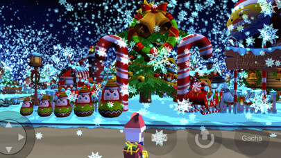 Emulate iPhone app ChristmasGacha using MyAndroid