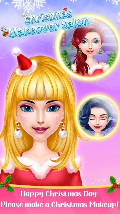 Emulate iPhone app Christmas Game: Make Up Games using MyAndroid