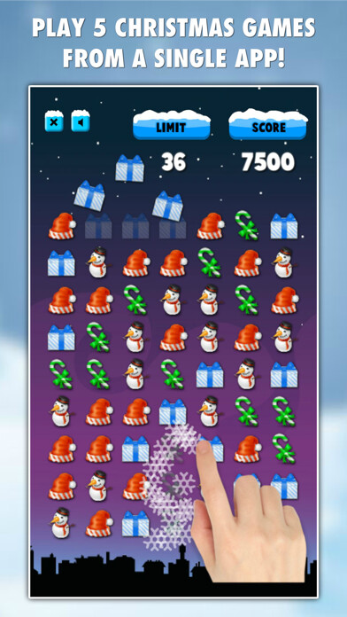 Emulate iPhone app Christmas Games (5 games in 1) using MyAndroid