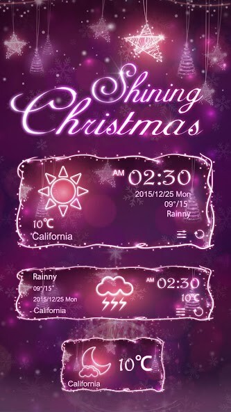 Emulate Android APK Christmas GO Weather Theme Emulate Android APK Christmas GO Weather Theme