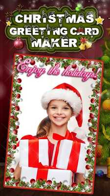 Emulate Android APK Christmas Greeting Card Maker with Photos  Quotes