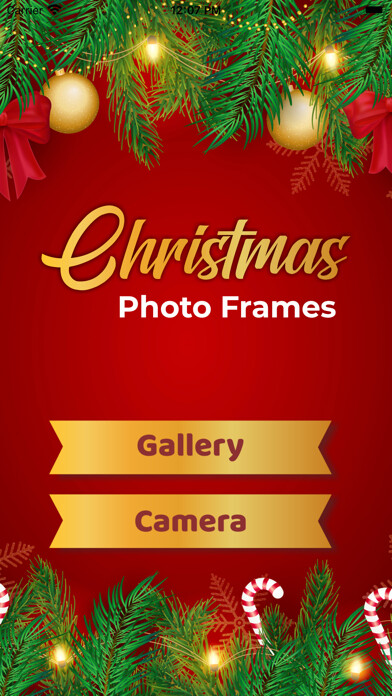 Emulate iPhone app Christmas Greetings & Frames using MyAndroid