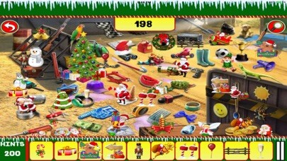 Emulate iPhone app Christmas Hidden Objects Fun using MyAndroid