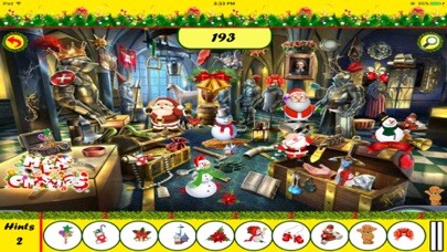 Emulate iPhone app Christmas Infinite Objects:Hidden Object Games using MyAndroid