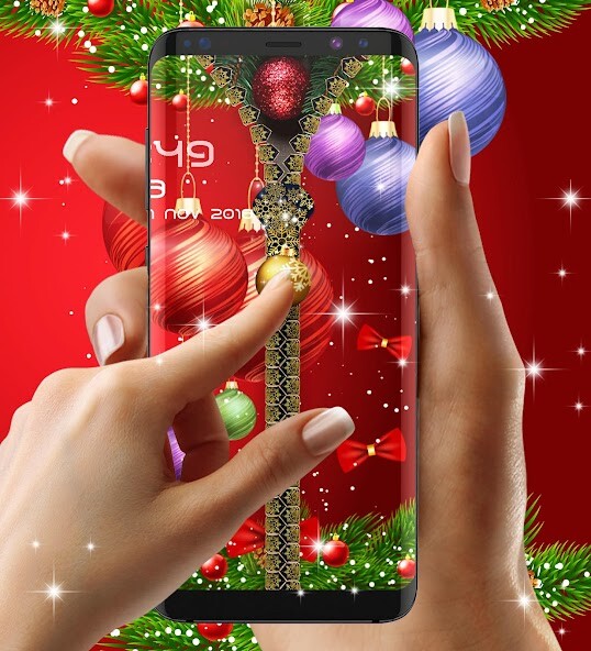 Emulate Android APK Christmas Lock Screen