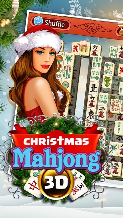 Emulate iPhone app Christmas Mahjong 3D - Classic Winter Puzzle Game using MyAndroid Emulate iPhone app Christmas Mahjong 3D - Classic Winter Puzzle Game using MyAndroid