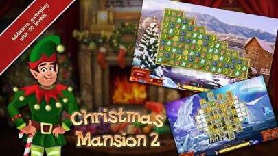 Emulate iPhone app Christmas Mansion 2 - free matching fun! using MyAndroid Emulate iPhone app Christmas Mansion 2 - free matching fun! using MyAndroid