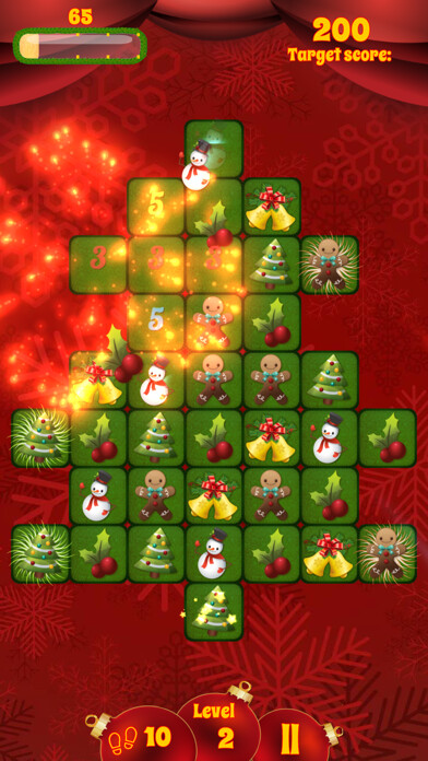 Emulate iPhone app Christmas Match-Three Puzzle using MyAndroid Emulate iPhone app Christmas Match-Three Puzzle using MyAndroid
