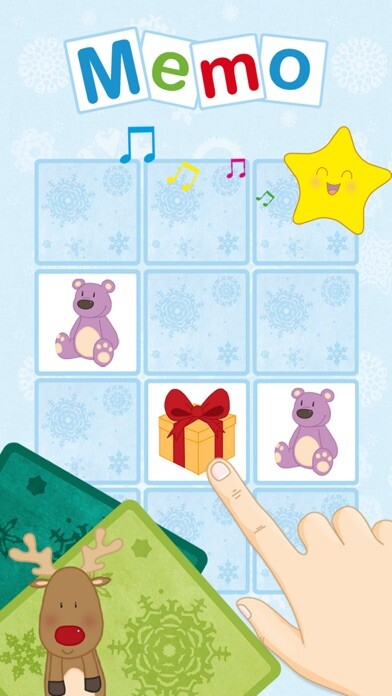 Emulate iPhone app Christmas Memo Game using MyAndroid Emulate iPhone app Christmas Memo Game using MyAndroid