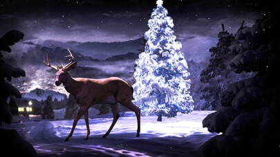 Emulate iPhone app Christmas Mood - With Relaxing Music and Songs using MyAndroid