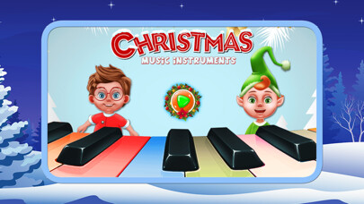Emulate iPhone app Christmas Music Instruments using MyAndroid