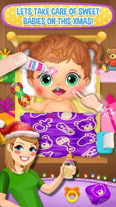 Emulate iPhone app Christmas Newborn Baby Doctor Care - Crazy Nursery using MyAndroid Emulate iPhone app Christmas Newborn Baby Doctor Care - Crazy Nursery using MyAndroid