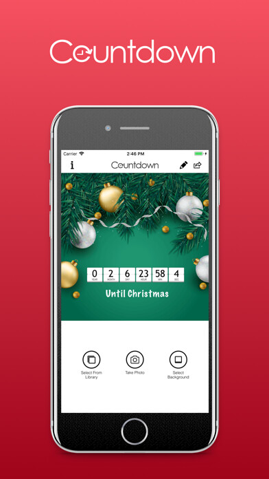 Emulate iPhone app Christmas & New Year Countdown using MyAndroid Emulate iPhone app Christmas & New Year Countdown using MyAndroid