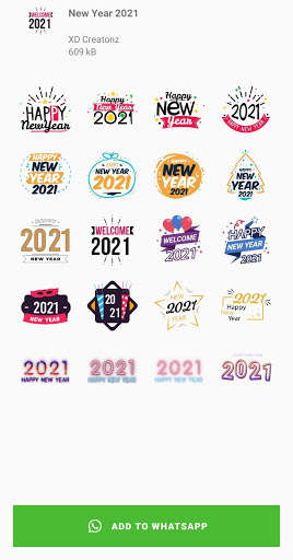 Run android online APK Christmas & New Year Stickers 2021 - WAStickerApps from MyAndroid or emulate Christmas & New Year Stickers 2021 - WAStickerApps using MyAndroid