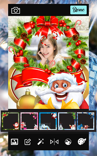 Emulate Android APK Christmas Photo Editor Santa