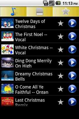 Emulate Android APK Christmas Ringtones collection Emulate Android APK Christmas Ringtones collection