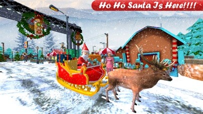Emulate iPhone app Christmas Rush 2019 using MyAndroid