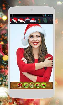 Emulate Android APK Christmas Santa Hat Camera  Photo Editor