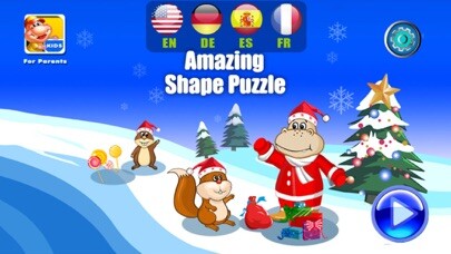 Emulate iPhone app Christmas Shape Puzzle- Educational Preschool Apps using MyAndroid Emulate iPhone app Christmas Shape Puzzle- Educational Preschool Apps using MyAndroid
