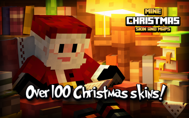 Emulate Android APK Christmas skin, maps Minecraft