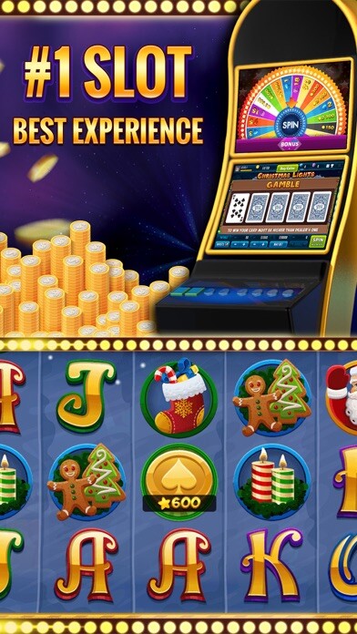 Emulate iPhone app Christmas Slots in Las Vegas using MyAndroid