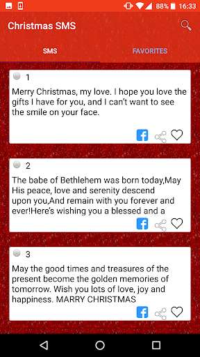 Run android online APK Christmas SMS 2017 from MyAndroid or emulate Christmas SMS 2017 using MyAndroid