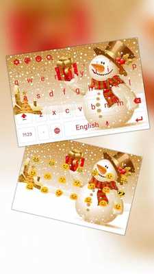 Emulate Android APK Christmas Snowman Keyboard Theme Emulate Android APK Christmas Snowman Keyboard Theme