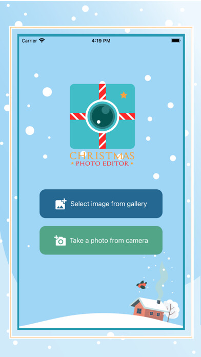 Emulate iPhone app Christmass Photo Editor using MyAndroid Emulate iPhone app Christmass Photo Editor using MyAndroid