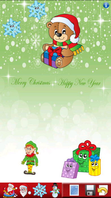 Emulate iPhone app Christmas Sticker Book! using MyAndroid Emulate iPhone app Christmas Sticker Book! using MyAndroid