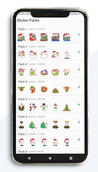 Run android online APK Christmas Stickers: 2021 New Year Stickers from MyAndroid or emulate Christmas Stickers: 2021 New Year Stickers using MyAndroid