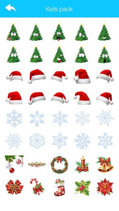 Emulate iPhone app Christmas Stickers and Emoji using MyAndroid Emulate iPhone app Christmas Stickers and Emoji using MyAndroid