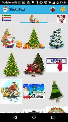 Emulate Android APK Christmas Stickers Santa Claus Emulate Android APK Christmas Stickers Santa Claus