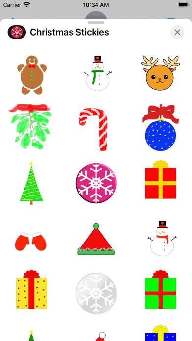 Emulate iPhone app Christmas Stickies using MyAndroid Emulate iPhone app Christmas Stickies using MyAndroid