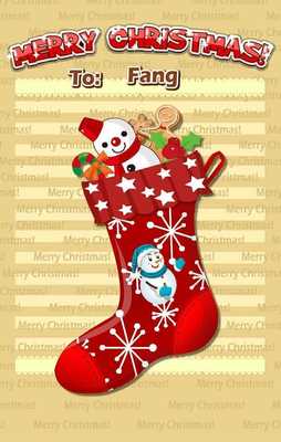 Emulate Android APK Christmas Stockings Decoration