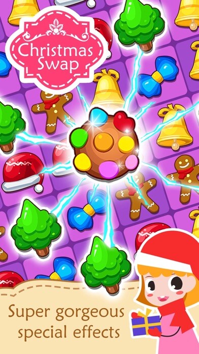 Emulate iPhone app Christmas Swap 3 using MyAndroid Emulate iPhone app Christmas Swap 3 using MyAndroid