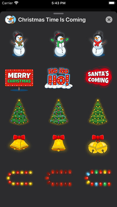Emulate iPhone app Christmas Time is Coming using MyAndroid Emulate iPhone app Christmas Time is Coming using MyAndroid