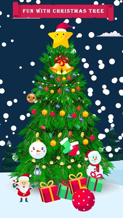 Emulate iPhone app Christmas Tree maker for Fun using MyAndroid