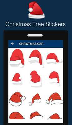 Emulate Android APK Christmas Tree  Santa emoji