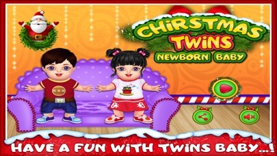 Emulate iPhone app Christmas Twins NewBorn Baby Care - kids game using MyAndroid Emulate iPhone app Christmas Twins NewBorn Baby Care - kids game using MyAndroid