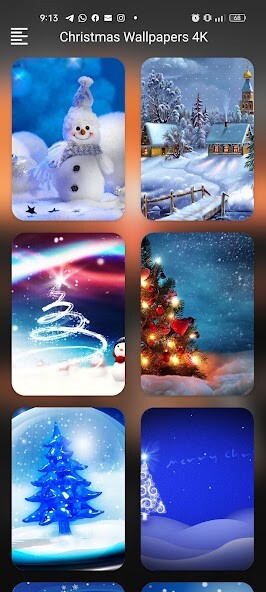 Emulate Christmas Wallpapers 4K from MyAndroid or run Christmas Wallpapers 4K using MyAndroid