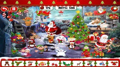 Emulate iPhone app Christmas Winter Snow Holiday Hidden Objects using MyAndroid Emulate iPhone app Christmas Winter Snow Holiday Hidden Objects using MyAndroid