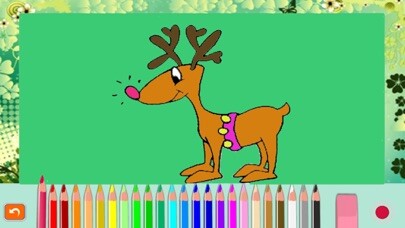 Emulate iPhone app Christmas wishes photo coloring book for kids using MyAndroid Emulate iPhone app Christmas wishes photo coloring book for kids using MyAndroid